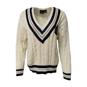 Liz sport Vintage Varsity Tennis Sweater